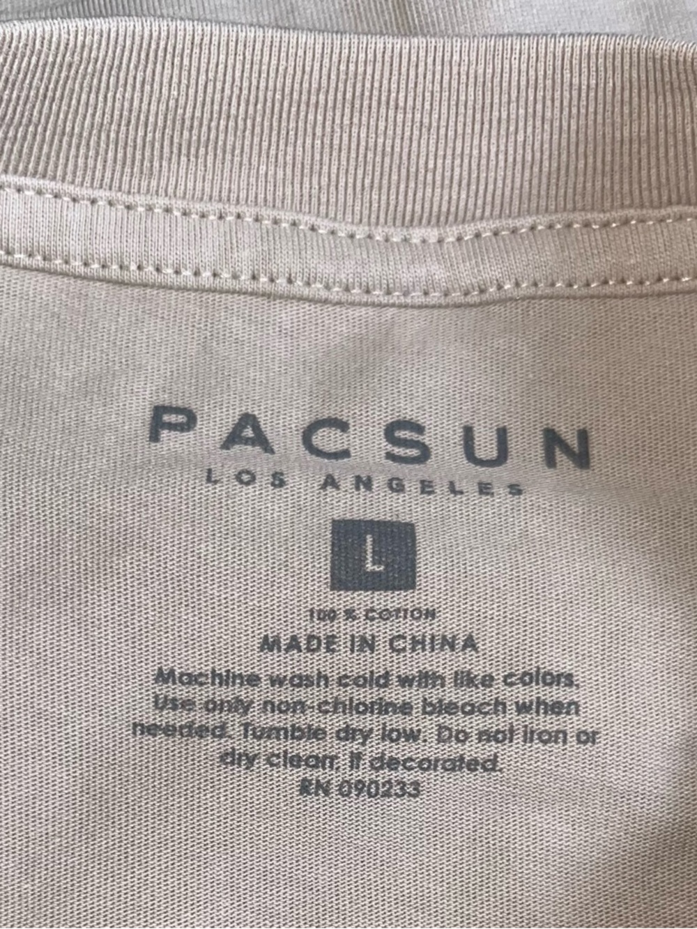 NEW PACSUN Texas 96 Oversized T-Shirt L - Picture 3 of 4